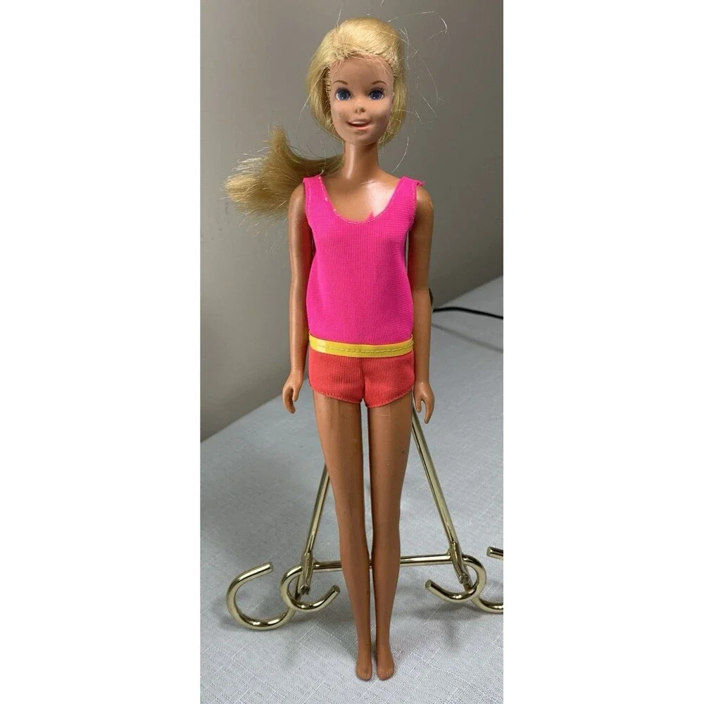 Vintage Malibu Francie Doll Mattel Barbie Blonde Swimsuit 1970sFashion READ